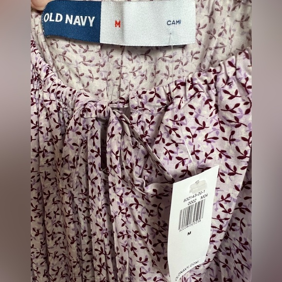 Old Navy Purple Floral Dress - Picture 4 of 5